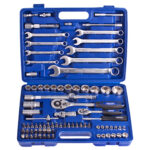 Універсальний набір головок для гайкових ключів та інструменту 1/4" & 1/2", 82 предмета.Werker