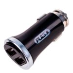 Автомобільний зарядний пристрій PULSO C-2411BK 2USB (12 / 24V - 5V 2,4A)