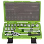 Набір головок 3/8", 19 предметів Alloid. 6-22 мм.