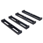 Тримач номера безкорпусний пластиковий чорний