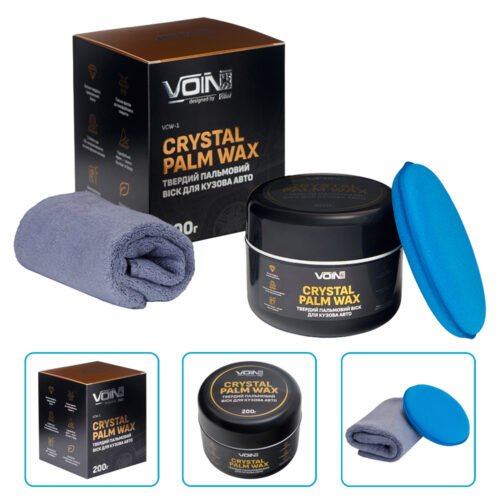 Твердий віск для кузова VOIN Crystal Palm Wax 200 г