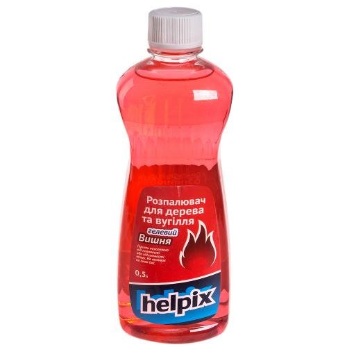 Розпалювач гелевий HELPIX для дерева та вугілля 1000 мл вишня