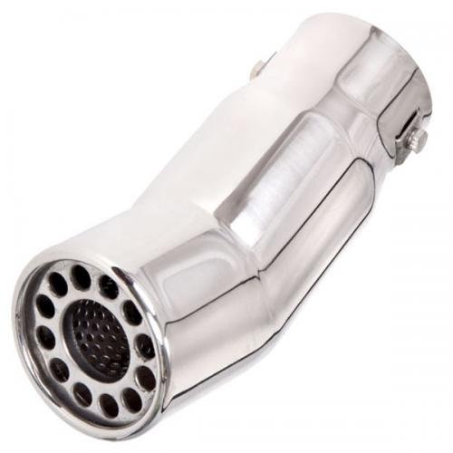 Насадка на глушник Vitol НГ-0624 Ø64/76 мм кутова нержавіюча