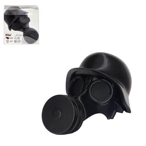 493589 Захисний ковпачок фаркопа «Протигаз чорний великий» - Зображення 1