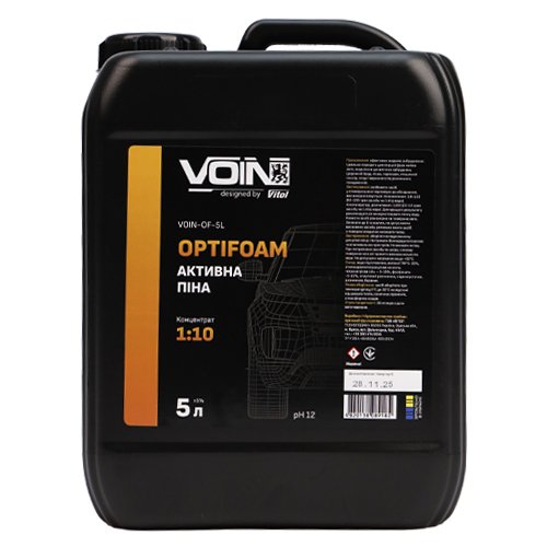 Активна піна VOIN OptiFoam 5 л для безконтактного миття