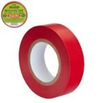 Ізоляційна стрічка Alloid ПВХ 19 мм × 20 м, червона