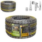 Шланг армований 4-х шаровий, "Amber Hornett" 1/2" 50 м + подарунок, серія Alloid Pro