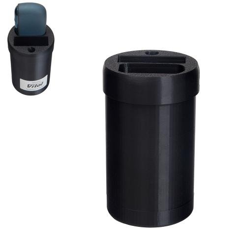 Попільничка-стікниця під IQOS чорна — підставка для стіків пластикова