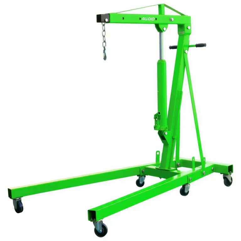 Кран гідравлічний Alloid 2 т складаний з регульованою стрілою