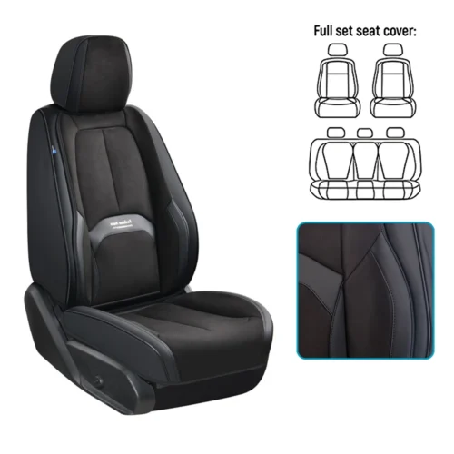 Набір чохлів VOIN V-8913 Full екошкіра чорні