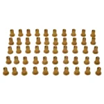 Заклепки різьбові M4 Alloid ZR-826-M04 сталеві (рівний борт) 50 шт, rivnut гайки заклепки М4