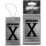 Освіжувач повітря Areon X Lux Silver підвісний ароматизатор сухий листок для авто